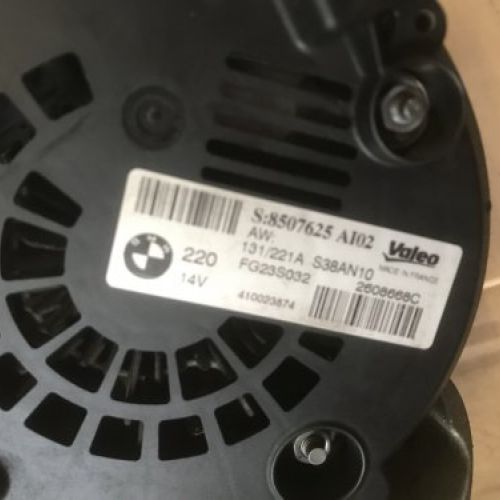 ALTERNADOR BMW SERIE 5 2012 520d F10 F11 Marca Valeo   Ref