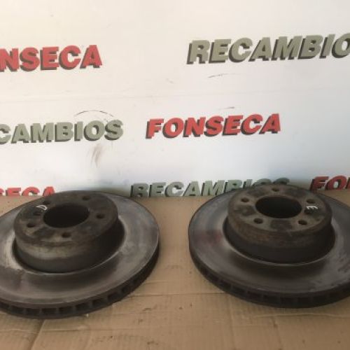 DISCOS Y PINZAS FRENO DELANTEROS BMW SERIE 5 2008 520d 177cv E60 E61