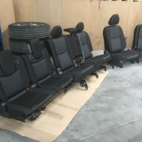 ASIENTOS DELANTEROS Y TRASEROS NISSAN X TRAIL 2018 T32 CON TAPIZADOS DE PUERTAS