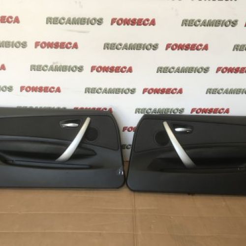 TAPIZADOS PUERTAS DELANTERAS BMW SERIE 1 2007 DE 3 PUERTAS E81 E82