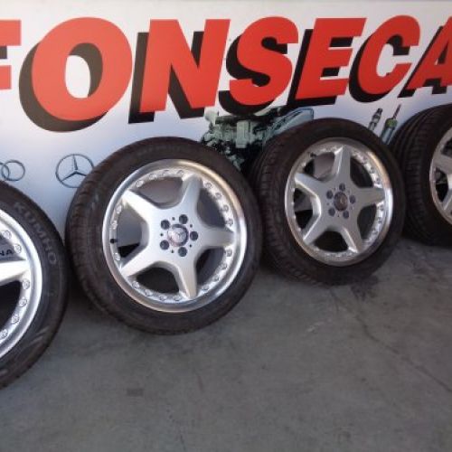 LLANTAS MERCEDES SL 2003 DOBLE MEDIDA ALANTE 255/40 R18 99Y ATRAS 285/35 R18 101Y ET37 NEUMATICOS KUMHO AL 75%