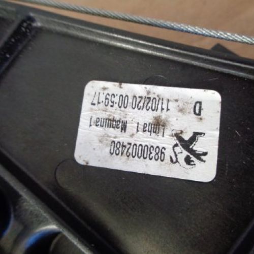 ELEVALUNAS PEUGEOT 2008 II 2020 TRASERO DERECHO Ref