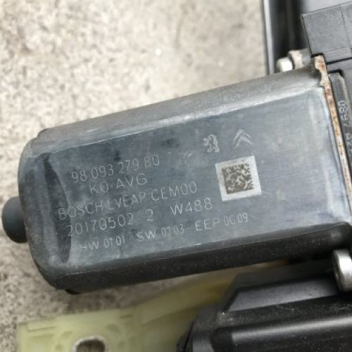 ELEVALUNAS DELANTERO IZQUIERDO PEUGEOT EXPERT III 2017 Ref. 9809327980