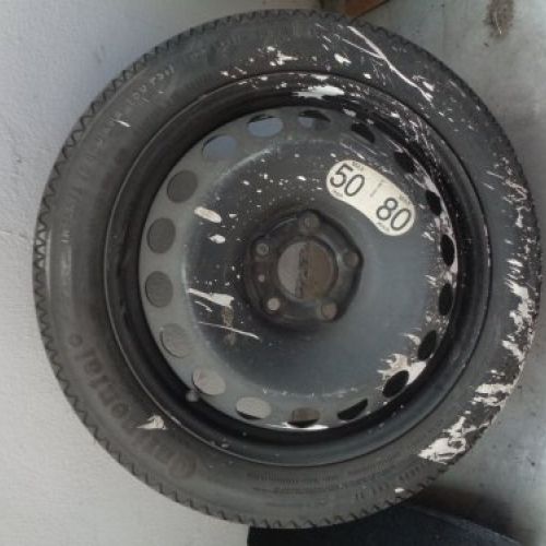 RUEDA REPUESTO RENUALT GRAND SCENIC IV 2016 145/70 R17 107 GALLETA NEUMATICO CONTINENTAL NUEVO