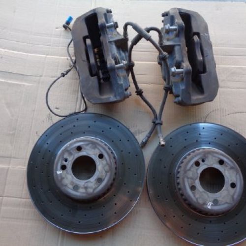 DISCOS Y PINZAS FRENO DELANTEROS MERCEDES BENZ C 250cdi DE 4 PISTONES BREMBO DISCOS FLOTANTES BREMBO 342mm