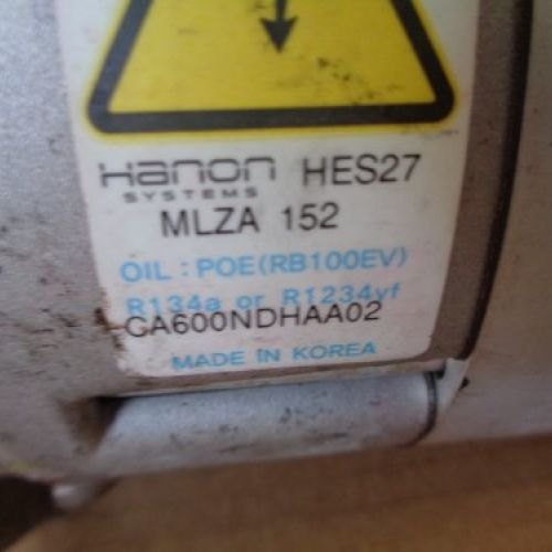 COMPRESOR AC KIA NIRO 2018 1.6GDI HYBRID Ref. 37390 03900