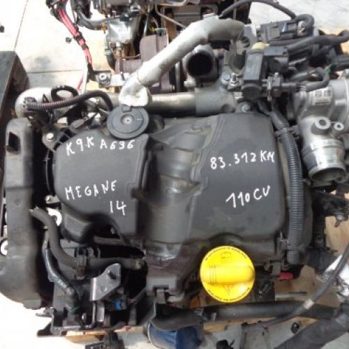 MOTOR RENAULT MEGANE 3 2014 1500dci 110cv 83