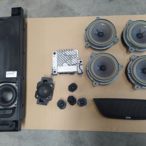SISTEMA SONIDO BOSE RENAULT MEGANE 4 RS 2018 Amplificador 280633592R   Subwoofer 281706647R