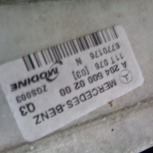 RADIADORES CON ELECTRO VENTILADOR MERCEDES BENZ CLS 2011 250cdi 204cv W218