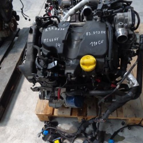MOTOR RENAULT MEGANE 3 2014 1500dci 110cv 83