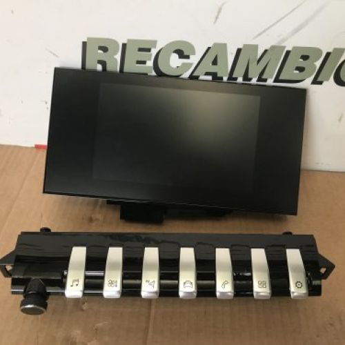 CONJUNTO NAVEGACION PEUGEOT 508 II 2019 DISPLAY Ref. 9830427380   MANDO MULTIFUNCION Ref. 98334789   RADIO Ref. 9833440980