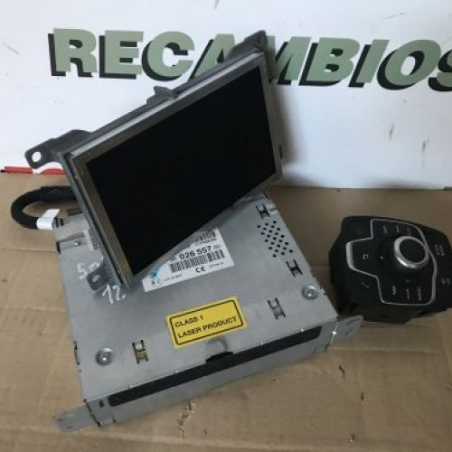 CONJUNTO NAVEGACION PEUGEOT 508 I 2012 Radio 9802655780   Mando Multifuncion 9802378577   Pantalla 9801286980