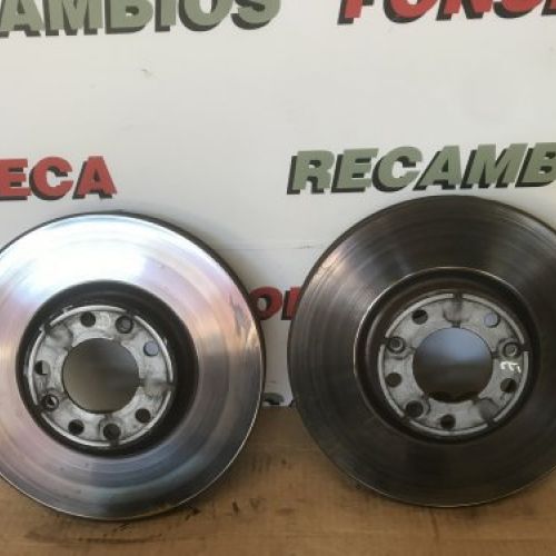 DISCOS Y PINZAS FRENO DELANTEROS CITROEN C4 PICASSO 2017 2.0hdi 150cv USADO   FRENADA DE 300mm